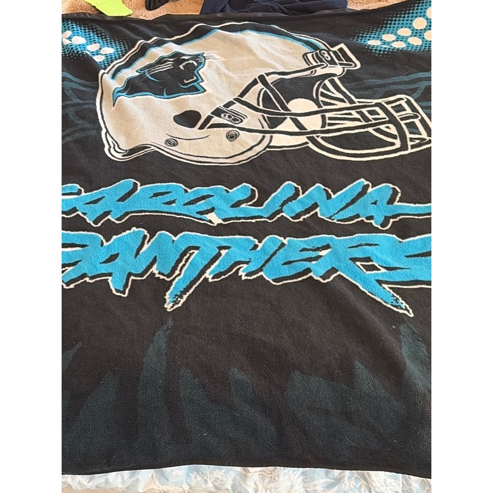 Carolina Panthers NFL Stadium Blanket Roll Up Fleece Travel Tote Northwest Co